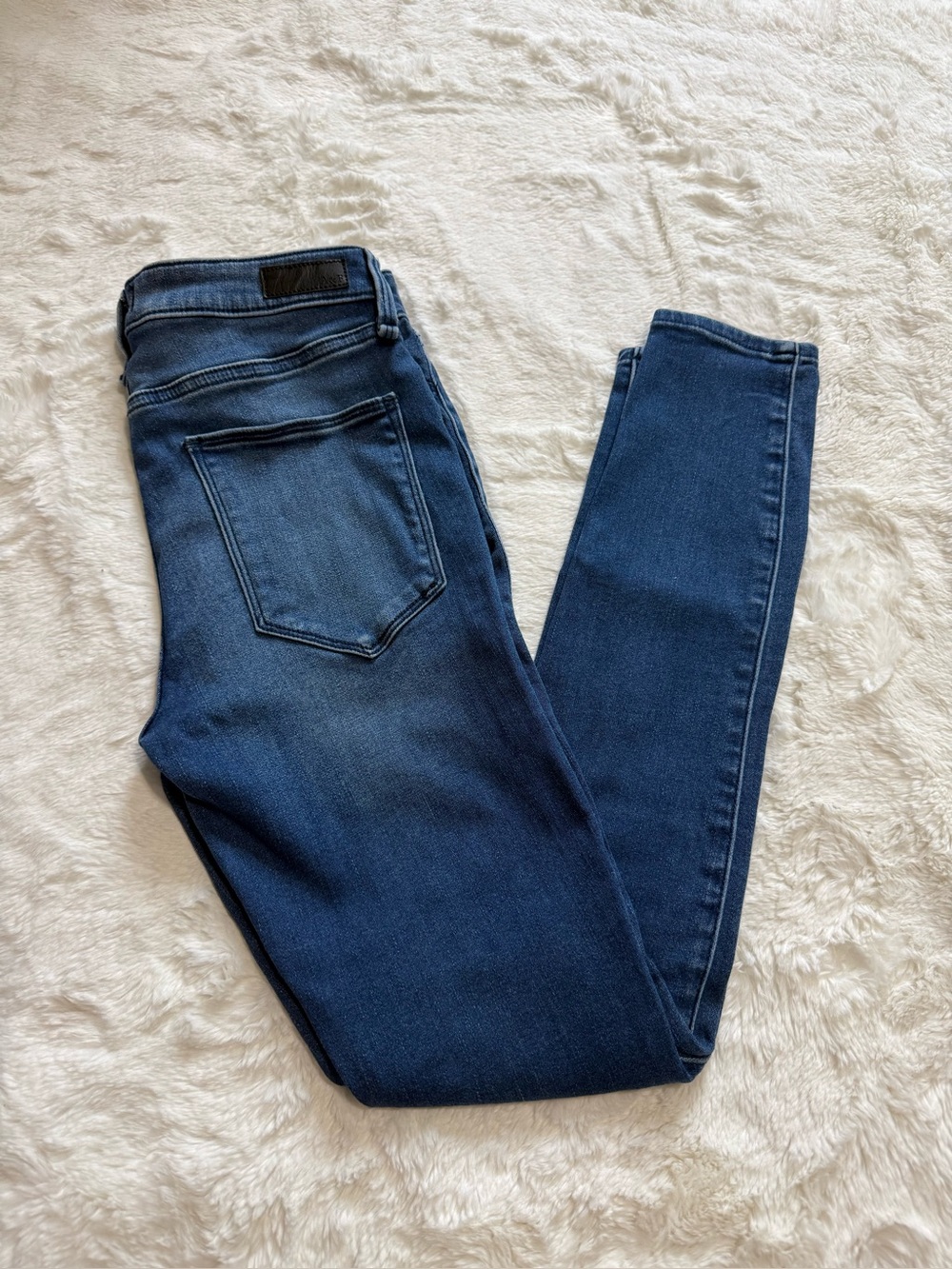 Abercrombie & Fitch Women’s Harper Low Rise Jean Leggings Blue Wash